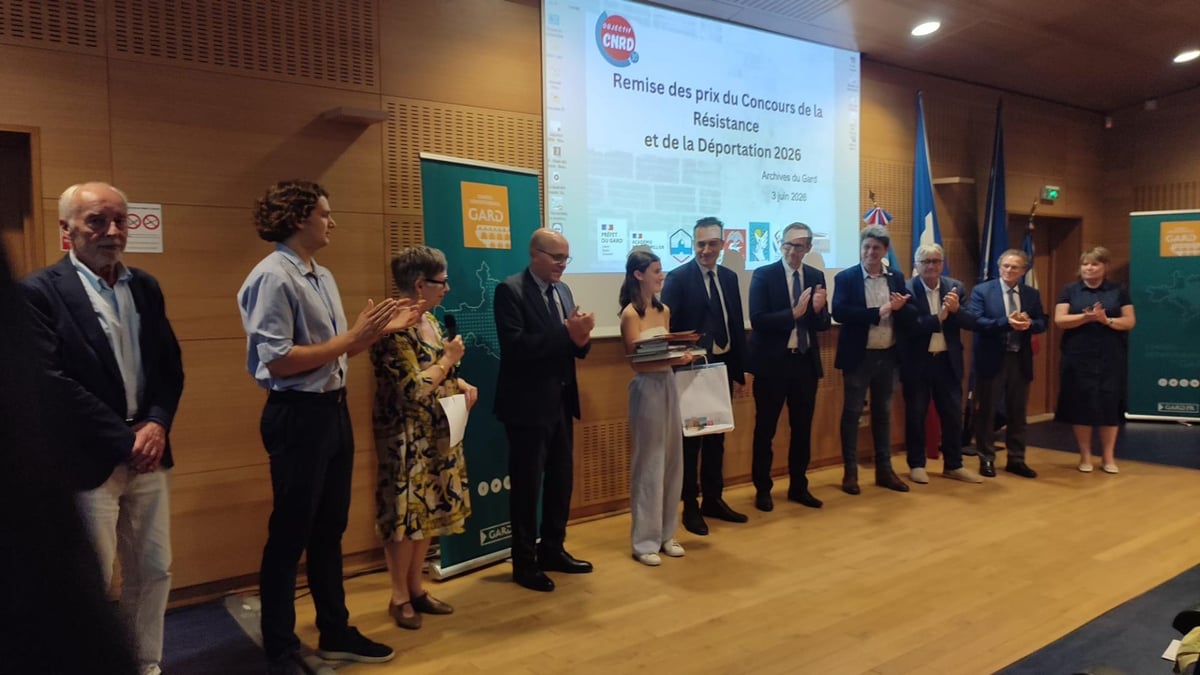 Sévane lors de la remise des prix du Gard le 3 juin 2026